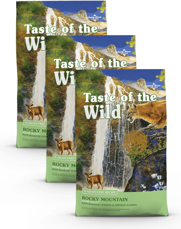 Taste of the Wild Rocky Mountain Feline 3 x 6,6 kg