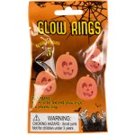 Albi Svítící prstýnky Dýně 4 ks – Zboží Dáma