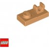 LEGO® doplněk LEGO® 44861 Podložka 1x2 s klipem Tmavě-Nugátová