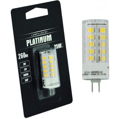 Goldlux Platinum led žárovka 1x3 W 3000 K G4 306616 – Hledejceny.cz