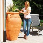 Elkoplast Plastová nádrž na dešťovou vodu VILAINE 260 l WALL, antracit (tmavě šedá) 255-74178 – Sleviste.cz