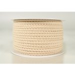 Takoy Pletená bavlněná šňůra režná 5 mm premium – Zboží Dáma