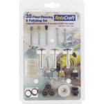 Shesto Rotacraft leštící stopkové nástroje (sada 30ks) SH-RC9002 – Zboží Dáma