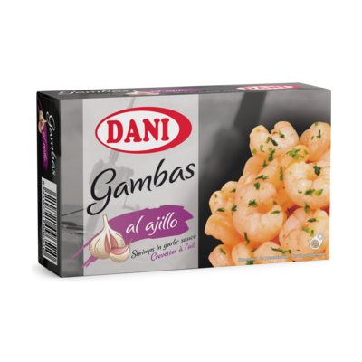 Dani Krevety v česnekovém nálevu 105 g – Zboží Dáma