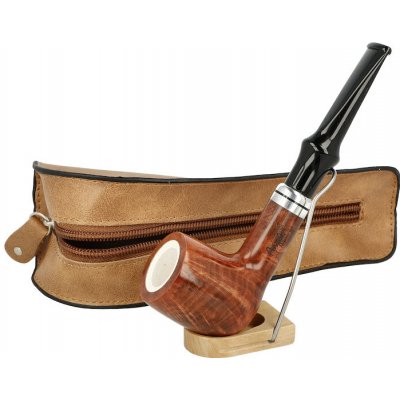 Angelo Dýmka Meerschaum Straight filtr 9mm – Zboží Dáma