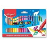 Maped Voskovky Color'Peps Wax 24 barev – Zbozi.Blesk.cz