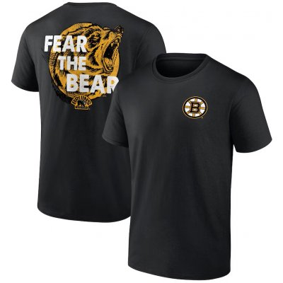 Boston Bruins Fanatics Branded Centennial The Early Years Tri-Blend T-Shirt  - Heather Charcoal