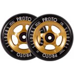 Proto Spoked Sliders 110mm Black On Gold 2 ks – Sleviste.cz