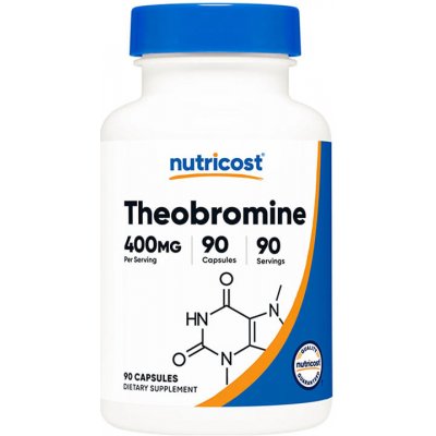 Nutricost Theobromine 90 kapslí – Hledejceny.cz