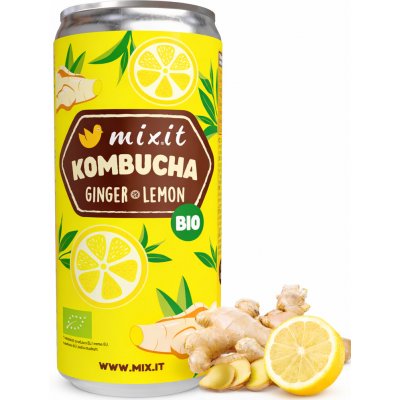 Mixit BIO Kombucha Ginger & Lemon 330 ml – Hledejceny.cz
