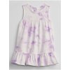 GAP holčičí baby šaty sleeveless tie-dye dress fialové