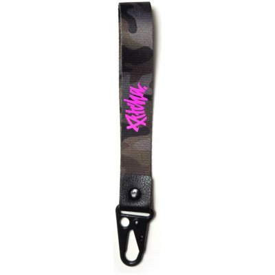 Šňůrka na krk PITCHA LOGO short camo pink – Zboží Mobilmania