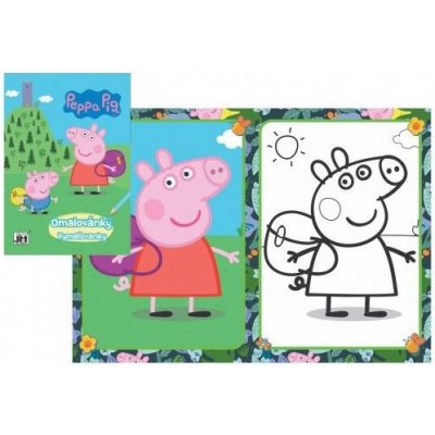 Omalovánky A5 Prasátko Peppa/Peppa Pig 15x21cm – Zbozi.Blesk.cz