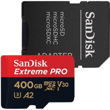 Sandisk SDXC UHS-I U3 400 GB SDSQXCZ-400G-GN6MA