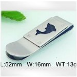 spona na peníze s motivem delfína – Zboží Dáma