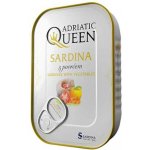 Adriatic Queen Sardinky se zeleninou 105 g – Hledejceny.cz
