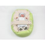 Matýsek Kojicí polštáře Pelíšek polštář VLNKY ZELENÉ – Zboží Dáma