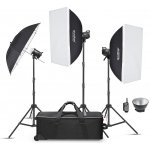 Godox MS200-D Trio Kit sada blesků 3x 200Ws – Zboží Mobilmania