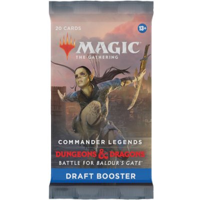 Wizards of the Coast Magic The Gathering: Commander Legends Battle for Baldur´s Gate Draft Booster