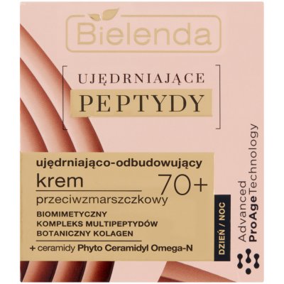 Bielenda Peptydy pleťový krém proti vráskám 70+ 50 ml – Zbozi.Blesk.cz