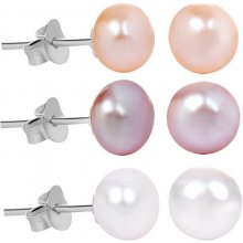 JwL Luxury Pearls sada perlových náušnic JL0426