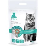 Dibaq Pet+ 3v1 kočka STERILISED 1 kg – Hledejceny.cz