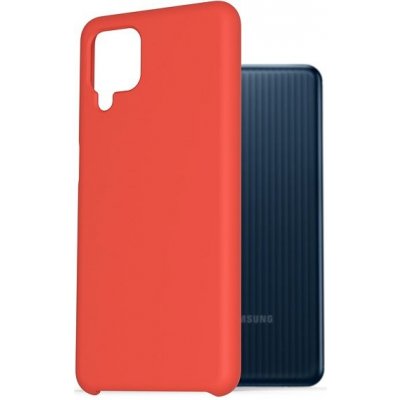 Pouzdro AlzaGuard Premium Liquid Silicone Case Samsung Galaxy M12 červené – Zboží Živě