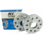 SCC Rozšiřovací podložky s TÜV 5x100/112 šíře 15mm - průchozí, sada 2ks | Zboží Auto
