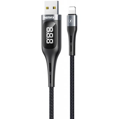 Remax RC-096i Inteligentní digitální data USB - Lightning ochrana proti přebití programovatelný časovač 2,1 A, 1,2m – Zbozi.Blesk.cz