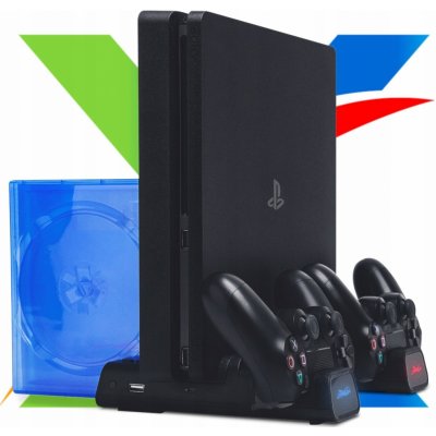 Froggiex FX-P4-C3-B PS4 Multifunction Cooling Stand – Zboží Živě