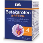 GS Betakaroten gold 15mg 80+40 kapslí – Hledejceny.cz