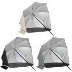 VIRTUFIT Beach Parasol Šedý – Sleviste.cz