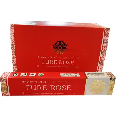 Garden Fresh Pure Rose indické vonné tyčinky 15 g – Zboží Mobilmania