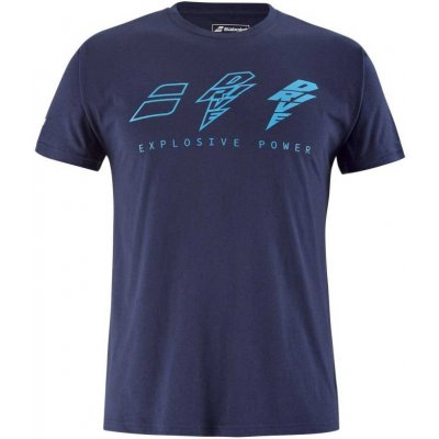 Babolat Drive Cotton Tee blue – Hledejceny.cz