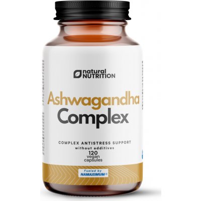 Natural Nutrition Ashwagandha Complex 120 kapslí – Hledejceny.cz
