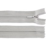 Prima-obchod Spirálový zip skrytý No 3 délka 50 cm, barva 310 šedá světlá – Hledejceny.cz