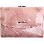 Carmelo kožená peněženka 2117 P Pink rámková – Zboží Mobilmania