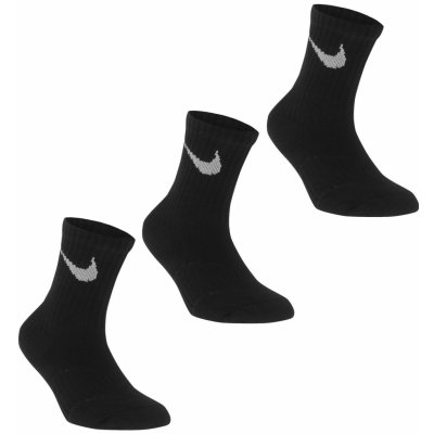 Nike 3 pack Crew socks Child Black