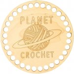Natana dno na obháčkování Planet Crochet 15 cm NAT076 – Hledejceny.cz