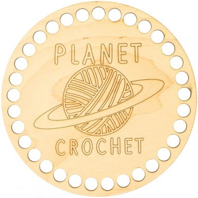 Natana dno na obháčkování Planet Crochet 15 cm NAT076 – Hledejceny.cz