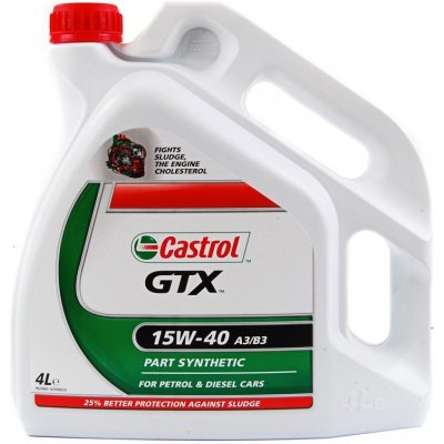 Castrol GTX 15W-40 4 l – Zbozi.Blesk.cz