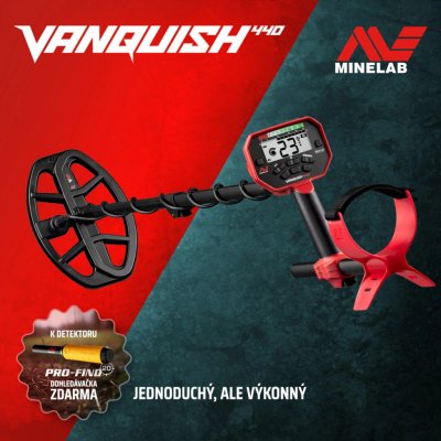 Minelab VANQUISH 440 – Hledejceny.cz