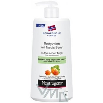 Neutrogena Nordic Berry výživné tělové mléko pro suchou pokožku 250 ml