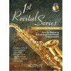 Noty a zpěvník 1st RECITAL SERIES + CD alt saxofon sólový sešit