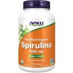 Now Foods Spirulina Double Strength Organic 1000 mg 240 tablet – Hledejceny.cz