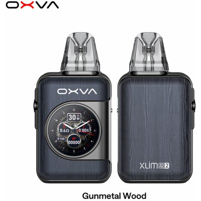 OXVA Xlim SQ Pro 2 1600 mAh Gunmetal Wood 1 ks – Zbozi.Blesk.cz