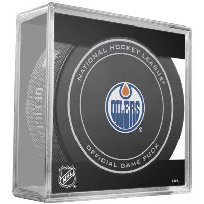 Inglasco / Sherwood Fanouškovský puk NHL Official Game Puck Edmonton Oilers – Zbozi.Blesk.cz