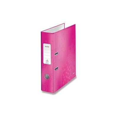 Leitz Wow - pákový pořadač - 80 mm, růžový A4 – Zboží Živě