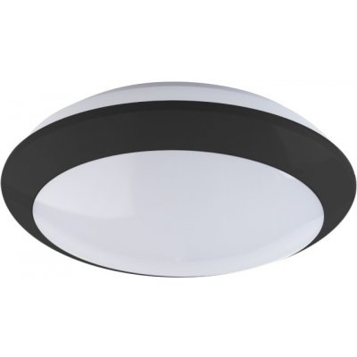 PANLUX ZEUS LED NM přisazené stropní a nástěnné kruhové svítidlo 16W, nouzový modul, černá PN31300087 – Zboží Mobilmania