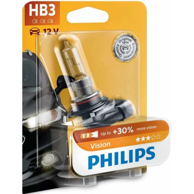 Philips Vision 9005PRB1 HB3 P20d 12V 60W – Zbozi.Blesk.cz